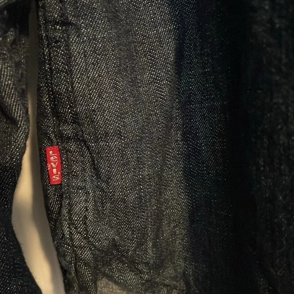 Levi’s men’s blue long sleeve button down shirt size large - Picture 6 of 8